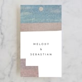 "sky poetry" - Wedding Favor Tags in Daylight by Sumak Studio - Front