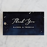 "Let it Snow" - Wedding Favor Tags in Celestial by Anastasia Makarova - Front