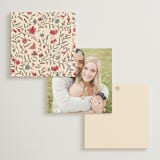 "Tapestry" - Wedding Favor Tags in Almond by Jenna Holcomb - Back of Card Options