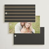 "Timeless Nature" - Wedding Favor Tags in Ebony by Ana de Sousa - Back of Card Options