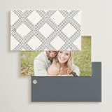 "The Ritz" - Wedding Favor Tags in Quartz by Kristie Kern - Back of Card Options