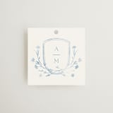 "storybook garden" - Wedding Favor Tags in Bluebell by Kristie Kern - Front