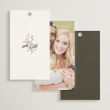 "Cottonwood" - Wedding Favor Tags in Ravello by Anne Ciotola - Back of Card Options