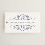 "Daisy Toile" - Wedding Favor Tags in Willow by Susan Zinader - Front