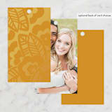 "Sparks" - Wedding Favor Tags in Sunshine by Corie Page - Back of Card Options