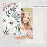 "Illuminated Storybook" - Wedding Favor Tags in Linen by Alethea and Ruth - Back of Card Options