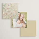 "English Garden" - Wedding Favor Tags in Daffodil by Lindsay Megahed - Back of Card Options