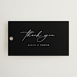 "Everly" - Wedding Favor Tags in Pearl by Christie Garcia - Front