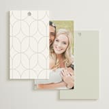"Conley" - Wedding Favor Tags in Leaf by Kristie Kern - Back of Card Options