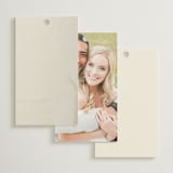 "Glide" - Wedding Favor Tags in Porcelain by Jennifer Postorino - Back of Card Options