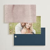 "meanders" - Wedding Favor Tags in Ocean by Sumak Studio - Back of Card Options