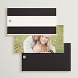 "Wedding Editorial" - Wedding Favor Tags in Tuxedo by Ana de Sousa - Back of Card Options