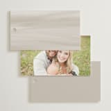 "Full Photo" - Wedding Favor Tags in Chiffon by Orasie - Back of Card Options