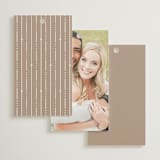 "Luxe script" - Wedding Favor Tags in Pearl by Hooray Creative - Back of Card Options
