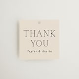 "In Love" - Wedding Favor Tags in Linen by Vanessa Doyle - Front