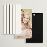 "Numerical" - Wedding Favor Tags in Lily by Owl and Toad - Back of Card Options