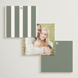 "Ornate sketched frame" - Wedding Favor Tags in Forest by Jackie Crawford - Back of Card Options