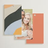 "Canyon Wall" - Wedding Favor Tags in Sunset by Robin Ott - Back of Card Options
