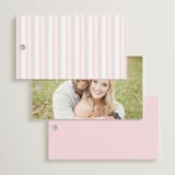 "Vintage Whimsy" - Wedding Favor Tags in Peony by Corinne Malesic - Back of Card Options