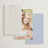 "Sealed" - Wedding Favor Tags in Daisy by Baumbirdy - Back of Card Options