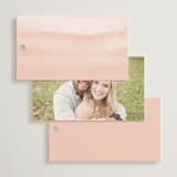 "Elance" - Wedding Favor Tags in Onyx by Eric Clegg - Back of Card Options