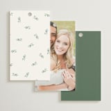 "Enchanted" - Wedding Favor Tags in Garden by Alston Foster - Back of Card Options