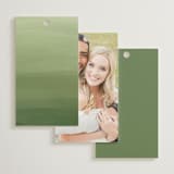 "Verdure" - Wedding Favor Tags in Garden by Leah Bisch - Back of Card Options