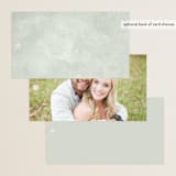 "Dear Greenery" - Wedding Favor Tags in Eucalyptos by Hooray Creative - Back of Card Options