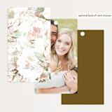 "Beautiful Spring" - Wedding Favor Tags in Spring by Phrosné Barwood - Back of Card Options