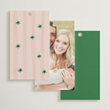 "Crazy Little Thing Called Love" - Wedding Favor Tags in Avocado by Helena Vitto - Back of Card Options