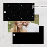 "One and Only" - Wedding Favor Tags in Classic Bride by Design Lotus - Back of Card Options