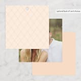 "Today & Always" - Wedding Favor Tags in Peach by Stacey Meacham - Back of Card Options