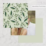 "Paradise" - Wedding Favor Tags in Forest by Oma N. Ramkhelawan - Back of Card Options