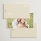 "Sense and Sensibility" - Wedding Favor Tags in Cloud by Design Lotus - Back of Card Options