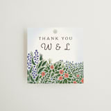 "Nature's Chapel" - Wedding Favor Tags in Forest by Paper Sun Studio - Front