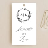 "Antoinette" - Wedding Favor Tags in Ivory by lulu and isabelle - Front
