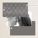 "Simplicity" - Wedding Favor Tags in Smoke by Amy Ngo - Back of Card Options