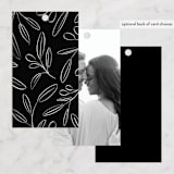 "Timeless" - Wedding Favor Tags in Taupe by Leah Bisch - Back of Card Options