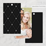 "Villa" - Wedding Favor Tags in Pearl by Chryssi Tsoupanarias - Back of Card Options