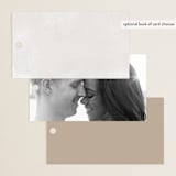 "Sculpture Garden" - Wedding Favor Tags in Desert by Hooray Creative - Back of Card Options