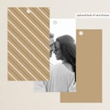 "Organic Dots" - Wedding Favor Tags in Champagne by lena barakat - Back of Card Options