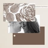 "Sonesta" - Wedding Favor Tags in Mineral by Hooray Creative - Back of Card Options