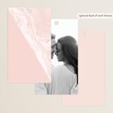 "thespian" - Wedding Favor Tags in Coral by silverscreen studio - Back of Card Options