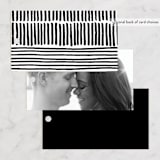 "Madison Ave" - Wedding Favor Tags in Linen by Design Lotus - Back of Card Options