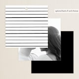 "Signed" - Wedding Favor Tags in Pearl by Roxy Cervantes - Back of Card Options