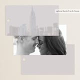 "Bold city" - Wedding Favor Tags in Ivory by Cass Imagines - Back of Card Options
