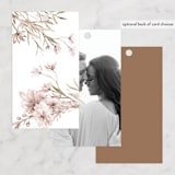 "ring box" - Wedding Favor Tags in Sunset by Phrosné Barwood - Back of Card Options