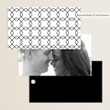 "Why Knot" - Wedding Favor Tags in Ebony by Karen Glenn - Back of Card Options