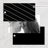 "The Space Between" - Wedding Favor Tags in Sugar by Jessica Williams - Back of Card Options