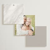 "Corison" - Wedding Favor Tags in Classic by Kelly Schmidt - Back of Card Options